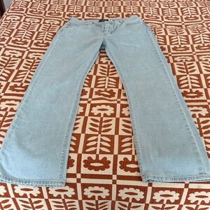 Signature by Levi Strauss Light Blue Women's Straight Leg Jeans